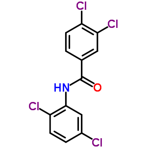 Benzamide, 3,4-dichloro-n-(2,5-dichlorophenyl)- Structure,73688-84-3Structure