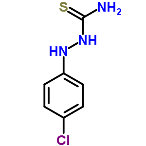 2-(4-Chlorophenyl)-1-hydrazinecarbothioamide Structure,7382-41-4Structure