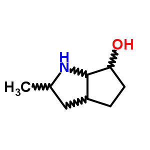 2-Methyl-octahydrocyclopenta[b]pyrrol-6-ol Structure,73825-73-7Structure