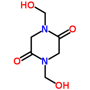 (6ci,7ci,8ci,9ci)-1,4-双(羟基甲基)-2,5-哌嗪二酮结构式_7383-56-4结构式