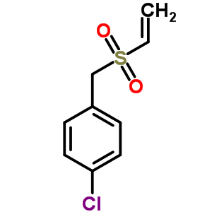 Benzene, 1-chloro-4-[ (ethenylsulfonyl)methyl]- Structure,73927-12-5Structure