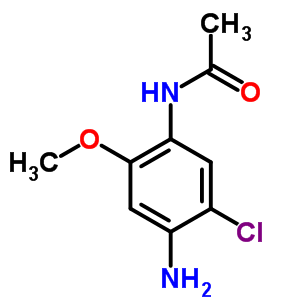 N-(4-amino-5-chloro-2-methoxy-phenyl)acetamide Structure,7400-98-8Structure