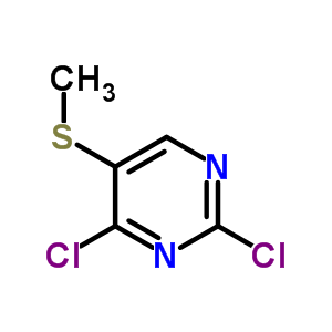 2,4-Dichloro-5-methylsulfanylpyrimidine Structure,7401-98-1Structure