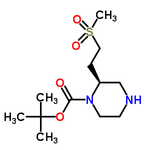 (S)-1-boc-2-methylsulfonylethyl-piperazine Structure,740806-59-1Structure