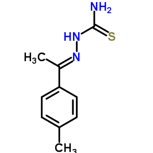 Hydrazinecarbothioamide,2-[1-(4-methylphenyl)ethylidene]- Structure,7410-54-0Structure