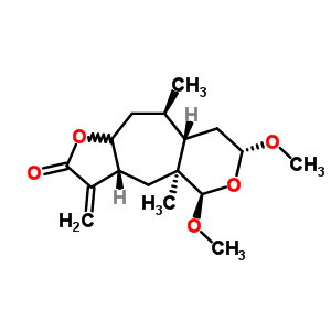 Furo(2,3:5,6)cyclohepta(1,2-c)pyran-2(3h)-one, decahydro-5,7-dimethoxy-4a,9-di Structure,74312-38-2Structure