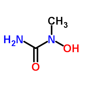 1-甲基羟基脲结构式_7433-43-4结构式