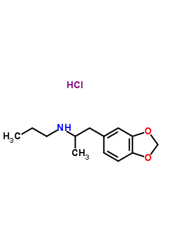 1-(1,3-Benzodioxol-5-yl)-n-propylpropan-2-amine hydrochloride Structure,74341-77-8Structure