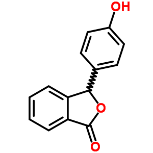 3-(4-Hydroxyphenyl)-3h-isobenzofuran-1-one Structure,7468-76-0Structure