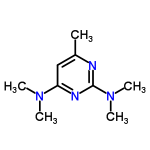 N,n,n,n,6-pentamethylpyrimidine-2,4-diamine Structure,7471-62-7Structure