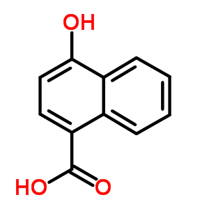 1-Hydroxy-4-naphthoic acid Structure,7474-97-7Structure