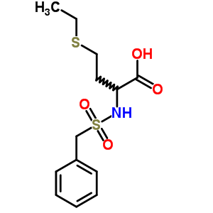 Butyric acid,4-(ethylthio)-2-(a-toluenesulfonamido)-,dl-(8ci) Structure,7475-17-4Structure