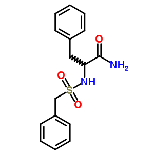 Benzenepropanamide, a-[[(phenylmethyl)sulfonyl]amino]- Structure,7475-20-9Structure