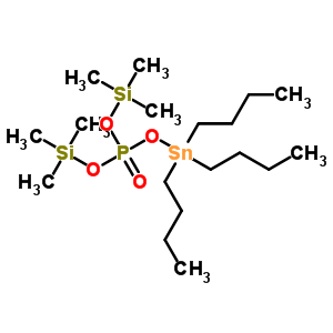 Bis(trimethylsilyl)tributyltinphosphate Structure,74785-85-6Structure