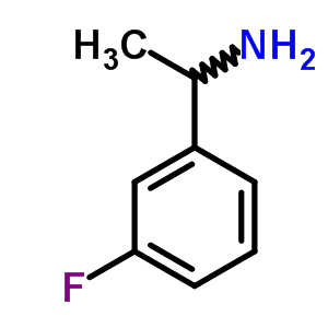 (Rs)-1-(3-氟苯基)乙胺结构式_74788-45-7结构式