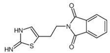 2-(2-(2-氨基噻唑-5-基)乙基)异吲哚啉-1,3-二酮结构式_748738-32-1结构式