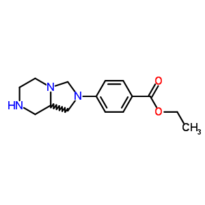 Benzoic acid,4-(hexahydroimidazo[1,5-a]pyrazin-2(3h)-yl)-, ethyl ester Structure,7494-27-1Structure