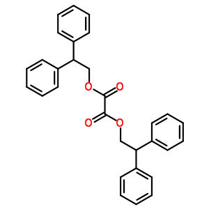 Bis(2,2-diphenylethyl) oxalate Structure,7512-05-2Structure