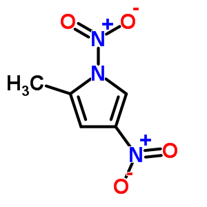 1H-pyrrole,2-methyl-1,4-dinitro- Structure,75142-42-6Structure