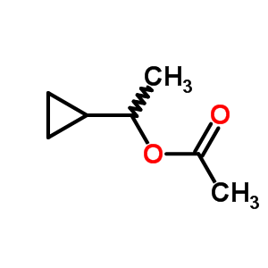 1-Cyclopropylethanol acetate Structure,7515-52-8Structure