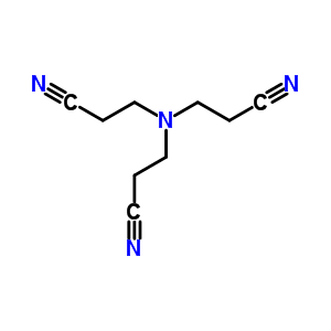 Tris(2-cyanoethyl)amine Structure,7528-78-1Structure