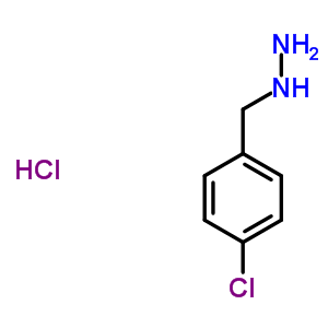 1-(4-氯苄基)肼双盐酸盐结构式_75333-04-9结构式