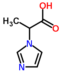 1H-imidazole-1-aceticacid,alpha-methyl-(9ci) Structure,753489-91-7Structure