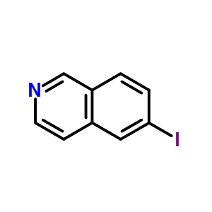 Isoquinoline, 6-iodo-(9ci) Structure,75476-84-5Structure