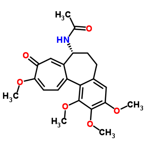 N-[(7r)-1,2,3,10-tetramethoxy-9-oxo-6,7-dihydro-5h-benzo[d]heptalen-7-yl]acetamide Structure,75520-89-7Structure