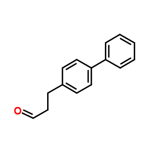 3-Biphenyl-4-yl-propionaldehyde Structure,75677-09-7Structure