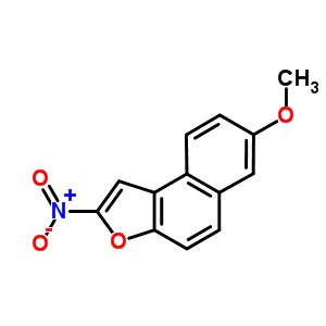 7-Methoxy-2-nitronaphtho(2,1-b)furan Structure,75965-74-1Structure