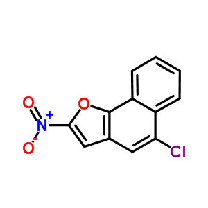 Naphtho[1,2-b]furan,5-chloro-2-nitro- Structure,75965-77-4Structure