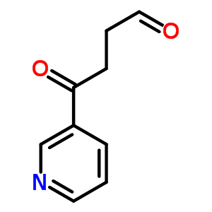 4-氧代-4-(3-吡啶)丁醛结构式_76014-80-7结构式