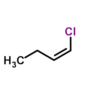 Cis-1-chloro-1-butene Structure,7611-86-1Structure