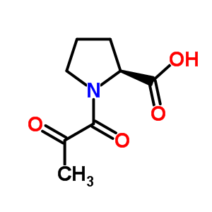 1-(1,2-Dioxopropyl)-s-proline Structure,76391-12-3Structure