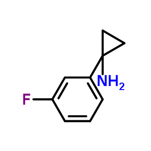 1-(3-Fluoro-phenyl)-cyclopropylamine Structure,764647-70-3Structure