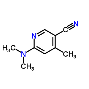 6-(N,n-dimethylamino)-4-methyl-3-pyridineacetonitrile Structure,764651-70-9Structure