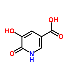 1,6-Dihydro-5-hydroxy-6-oxo-3-pyridinecarboxylic acid Structure,76470-35-4Structure