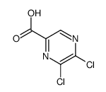 5,6-Dichloro-2-pyrazinecarboxylic acid Structure,76537-42-3Structure