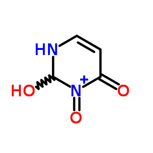 2(1H)-pyrimidinone, 4-hydroxy-, 3-oxide (9ci) Structure,766-44-9Structure