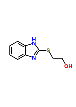 Ethanol, 2-(1h-benzimidazol-2-ylthio)-(9ci) Structure,7673-83-8Structure