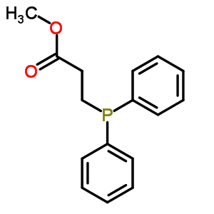 Methyl 3-diphenylphosphanylpropanoate Structure,76734-29-7Structure