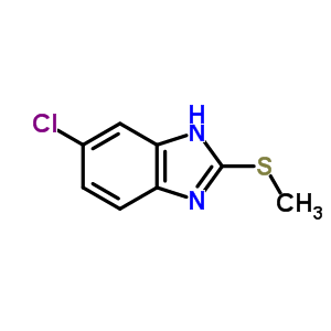 5-Chloro-2-methylsulfanyl-3h-benzoimidazole Structure,7692-57-1Structure