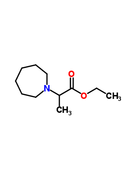 Ethyl 2-(azepan-1-yl)propanoate Structure,7702-30-9Structure