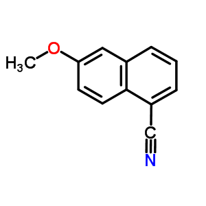 1-Cyano-6-methoxynaphthalene Structure,77029-01-7Structure