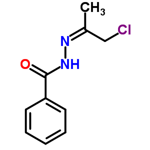 Benzoic acid,2-(2-chloro-1-methylethylidene)hydrazide Structure,7703-64-2Structure