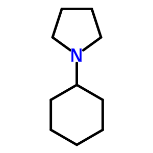 1-Cyclohexyl-pyrrolidine Structure,7731-02-4Structure