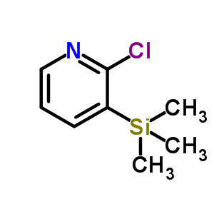 2-Chloro-3-(trimethylsilyl)pyridine Structure,77332-76-4Structure