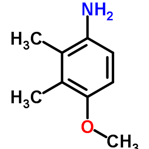 4-Methoxy-2,3-dimethylbenzenamine Structure,77375-19-0Structure