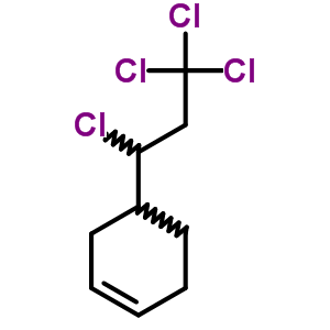 Cyclohexene,4-(1,3,3,3-tetrachloropropyl)- Structure,77691-51-1Structure